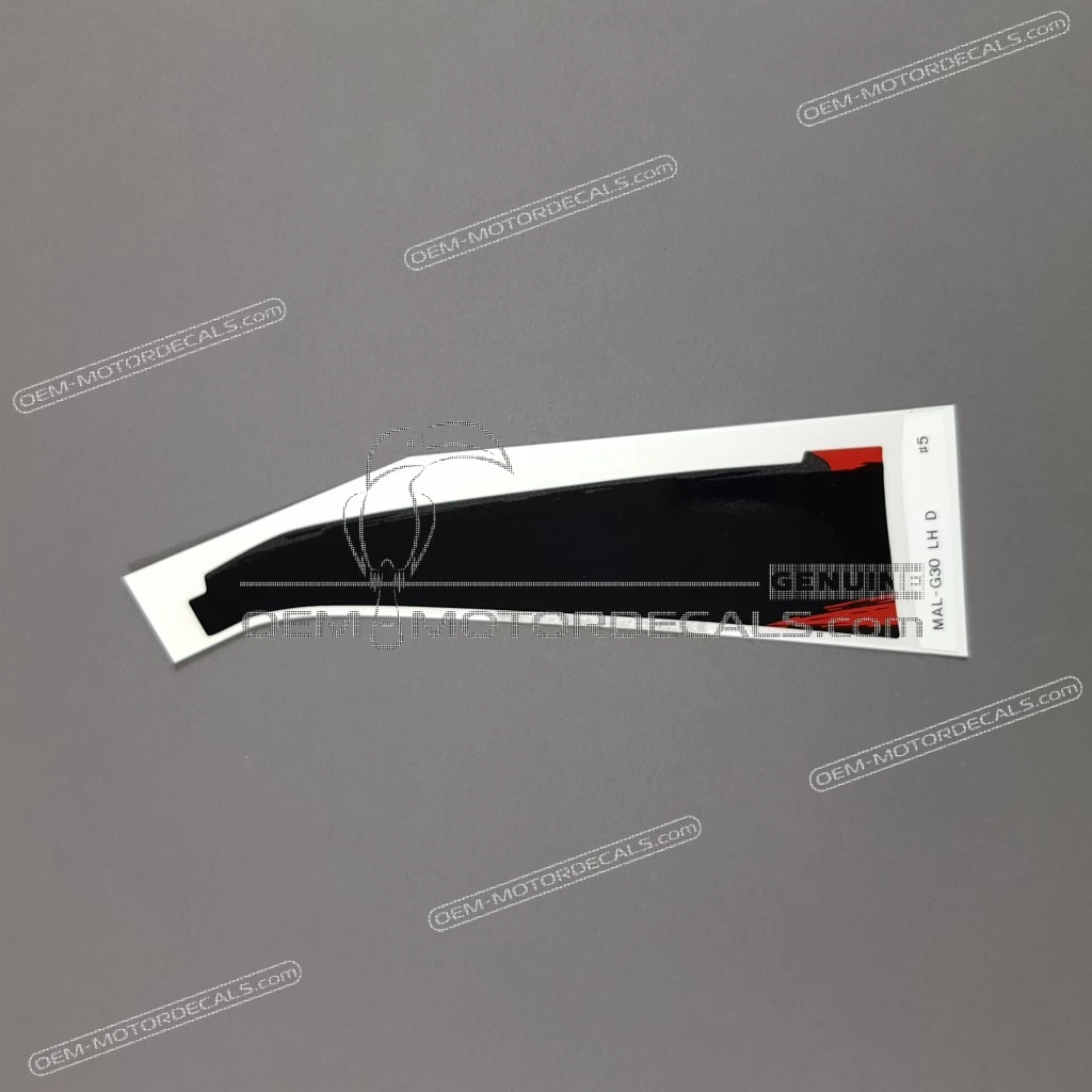 Honda CBR600F Hurricane Aufkleber linke Verkleidung linke Seite OEM 64244MALG30ZC echtes Fabrikdekor