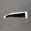 Left fairing stripe, left side