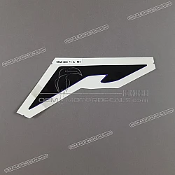 Autocollant de carénage intermédiaire, côté droit