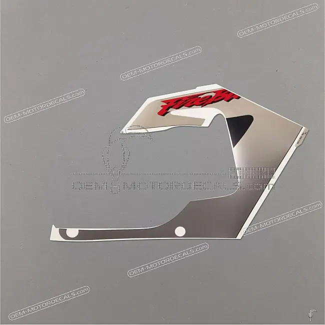 Pegatina Honda CBR900RR Carenado Central Derecho Lado Derecho OEM 64301MCJ960ZA