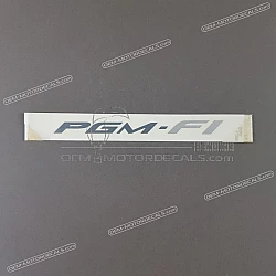 Side cowling decal