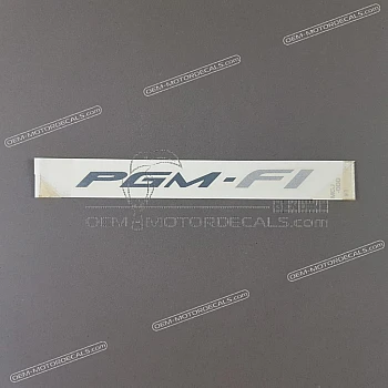 Side cowling decal
