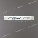 Middle cowl CBR stripe decal, right side