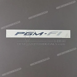 Side cowling decal