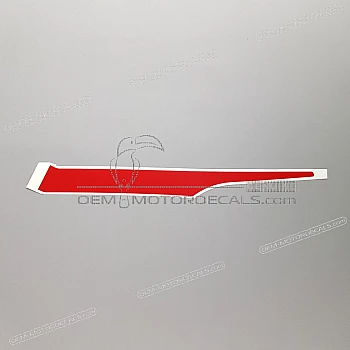 Frame cowling decal, right side