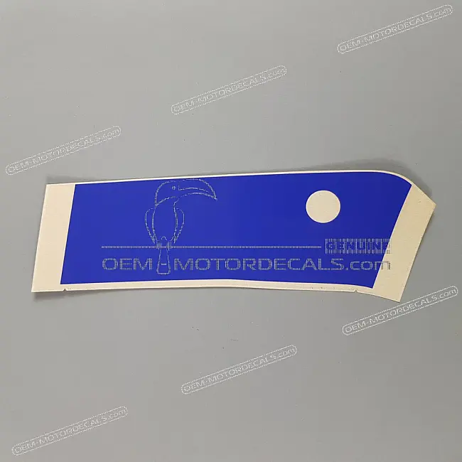 Honda CBR600F Hurricane Kuipdeel Sticker Rechterkant OEM 64302MT6600ZB Fabrieksgraphic