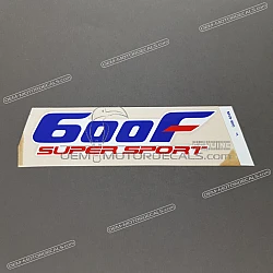 Side cowling decal