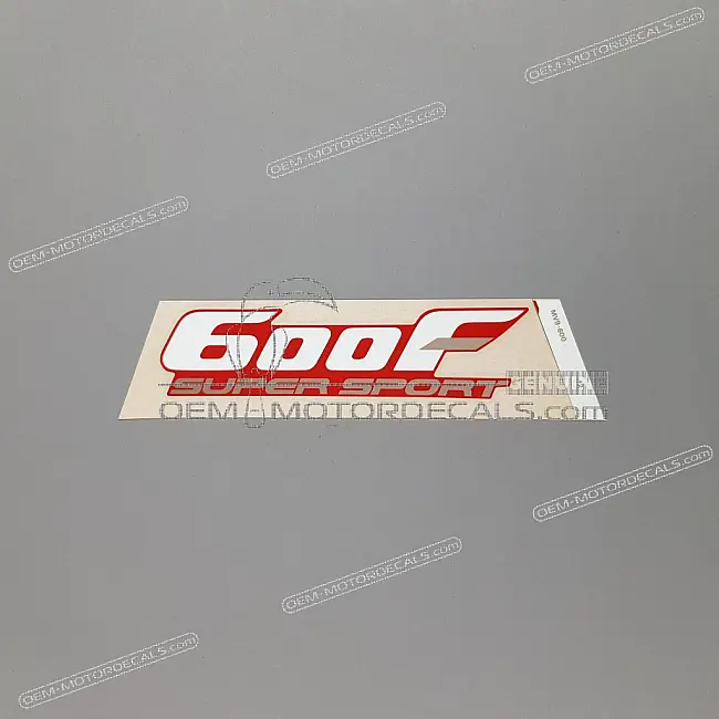 Honda CBR600F Hurricane Naklejka na dolną owiewkę OEM 64302MV9600ZB