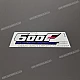 Honda CBR600F Hurricane Adesivo carena inferiore CBR Hurricane Lato Sinistro OEM 64302MV9640ZC