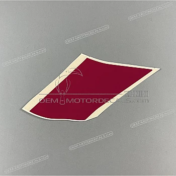 Belly pan decal, right side