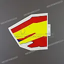 Rechter kuipdeel sticker, rechterzijde