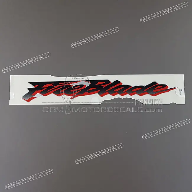 Honda CBR900RR Adesivo carenatura centrale CBR lato destro OEM 64305MCJ970ZA