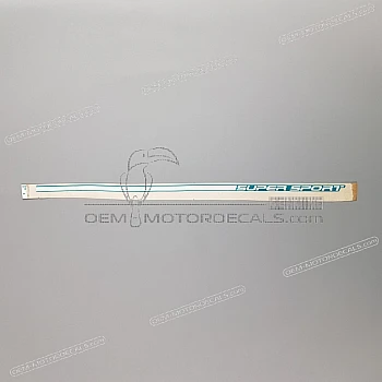 Zijpaneel sticker, rechterkant