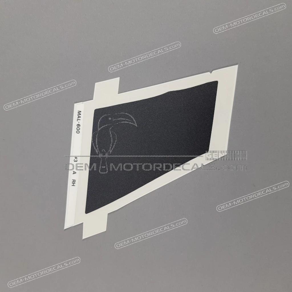 Adesivo Carenatura Laterale Honda CBR600F Hurricane Lato Destro OEM 64306MAL600ZC