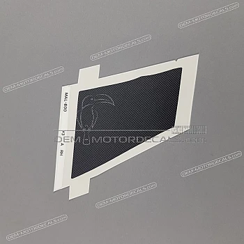 Zijpaneel sticker, rechterkant