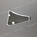 Right side fairing stripe decal