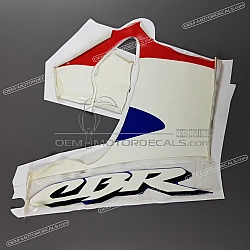 Side cowling decal, right side