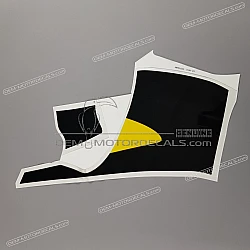 Side cowling decal, right side