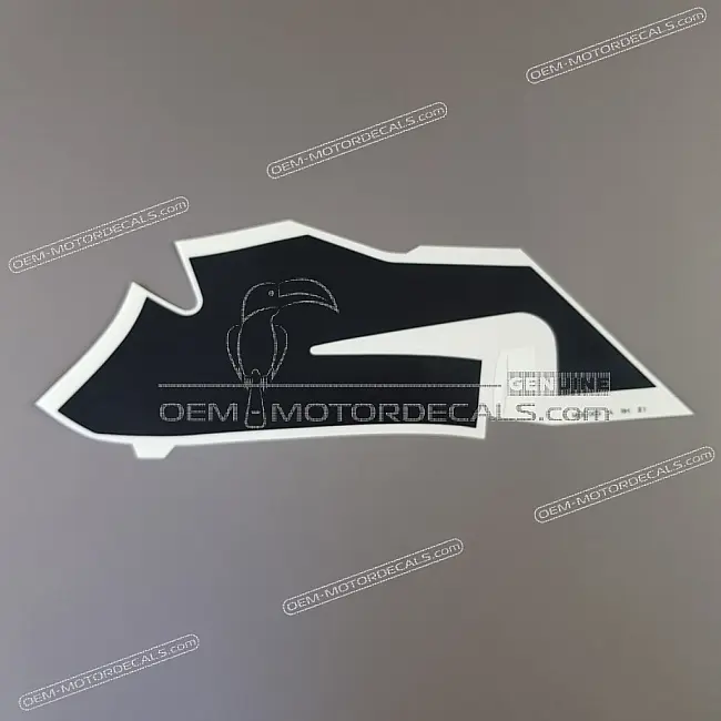 Honda CBR600RR Middenkuip Sticker Rechterkant OEM 64306MEE000ZA