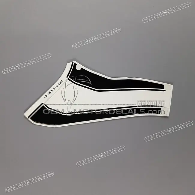 Gráfico original Honda CBR600RR, pegatina de carenado central derecho A, lado derecho, OEM 64306MEED10ZA