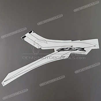 Side cowling decal, right side