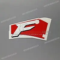 HONDA Autocollant de carénage côté droit, côté droit 64307-MAL-600ZA
