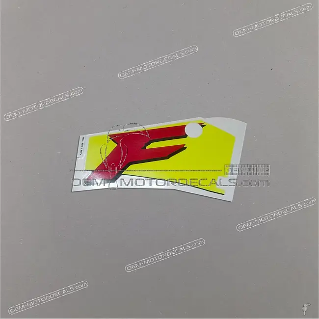 Honda CBR600F HURRICANE Aufkleber für untere Verkleidung rechts OEM 64307MAL900ZA