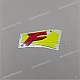 Honda CBR600F HURRICANE Onderkuip Sticker Rechterkant OEM 64307MAL900ZA