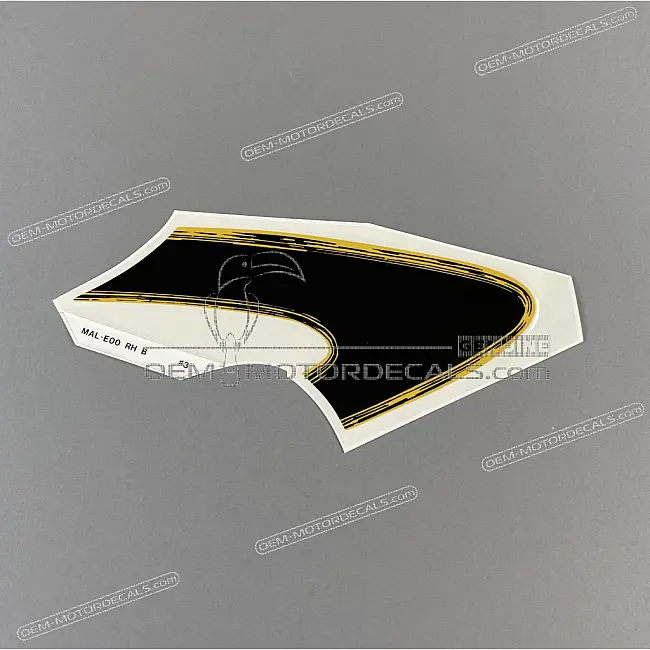 Honda CBR600F HURRICANE Side fairing stripe right side OEM 64307MALE00ZD