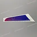 Onderkuip sticker CBR Hurricane, rechterkant