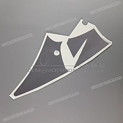 Belly pan decal, right side