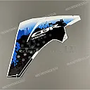 Side cowling decal, right side