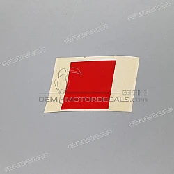 Side cowling decal, right side