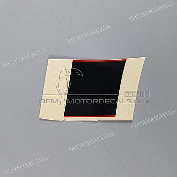 Zijpaneel sticker, rechterkant