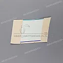 Autocollant de carénage latéral CBR Hurricane, côté droit