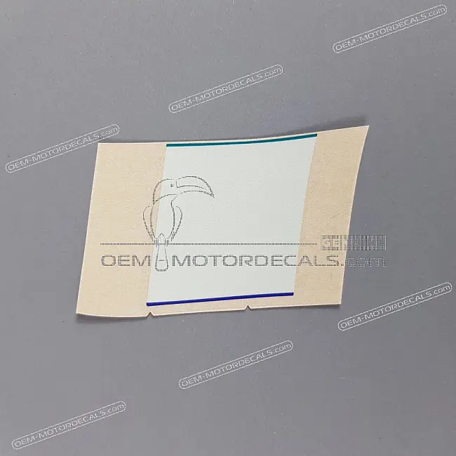 Honda CBR600F HURRICANE Naklejka na owiewkę boczną CBR Hurricane, prawa strona OEM 64307MT6600ZF