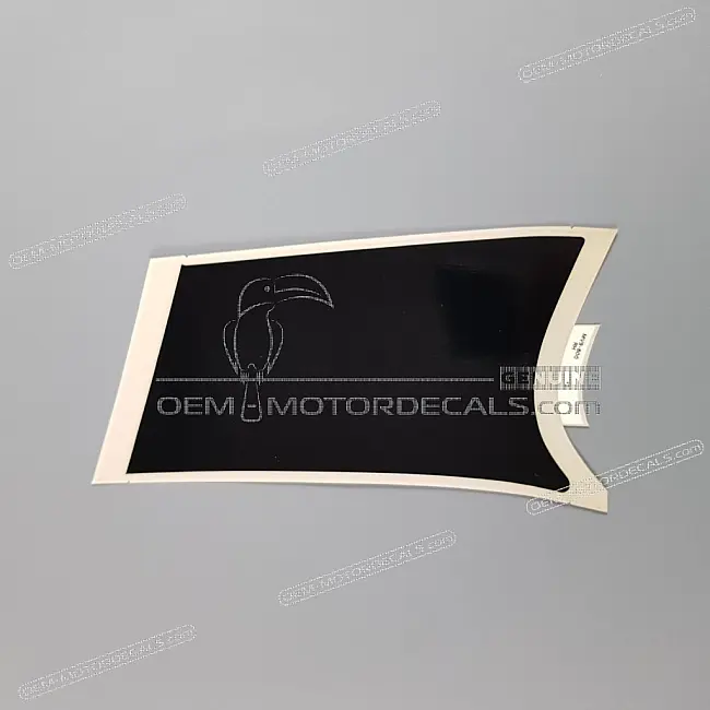 Honda CBR600F HURRICANE Naklejka na prawą owiewkę Prawa strona OEM 64307MV9600ZB