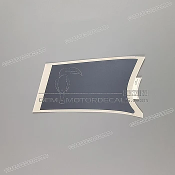 Side cowling decal, right side