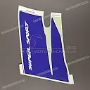 Rechter onderkuip CBR Hurricane sticker, rechterkant