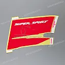 Rechter onderkuip CBR Hurricane sticker, rechterkant