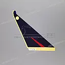 Right side cowling stripe