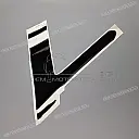 Right belly pan stripe, right side