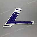 Lower fairing stripe, right side