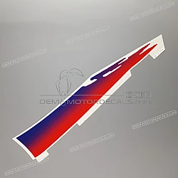 Belly pan decal, right side