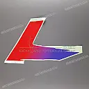 Onderkuip Hurricane sticker, rechterkant