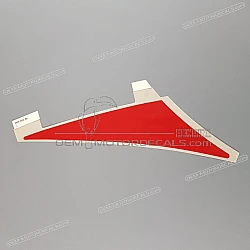 Belly pan decal, right side