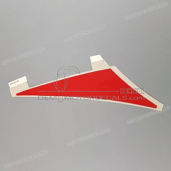 Belly pan decal, right side