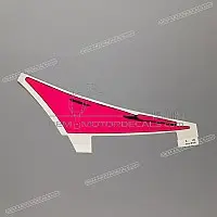 HONDA Autocollant de sabot moteur droit CBR600F HURRICANE, côté droit 64309-MV9-640ZC