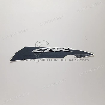 Side cowling decal, right side