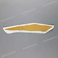 HONDA Autocollant de carénage avant, côté droit 64311-MAL-600ZA